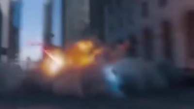 Sonic runs away from Charlie