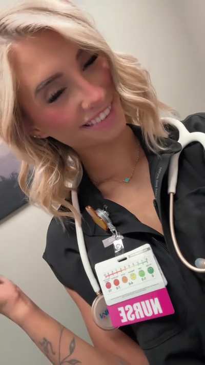 Would you flirt with me at your appointment..