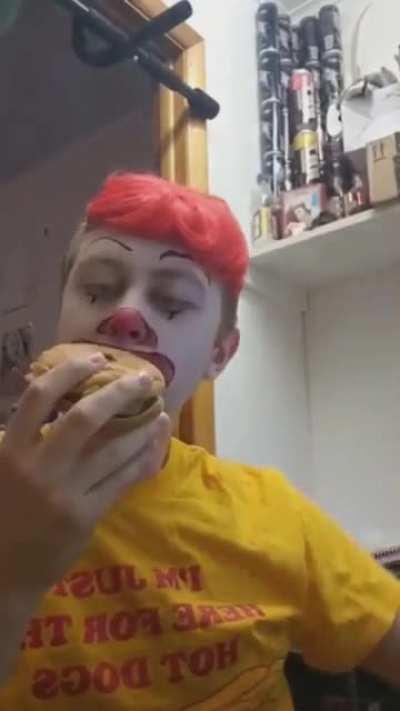 The McBong, hit by Ronald himself.