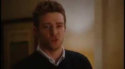 In Bad Teacher we see Timberlake humping Cameron Diaz afterwards he has a wet stain on his jeans signaling that he has had an orgasm