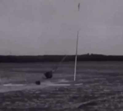 Ground to air rescue fly by using skyhook to pick up people without landing