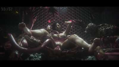 Ada vs. the Lickers (mept44) [Resident Evil]