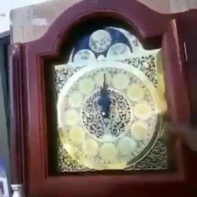 That was a nice clock...