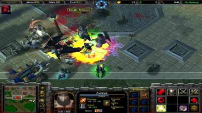 Knight Templar vs Iglesia ni Culto - warcraft 3