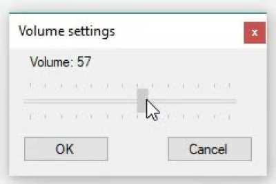 A volume slider where you can't select numbers divisible by 2 and 5