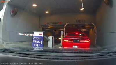 Gate malfunction, per valet. Operator error, per evidence.