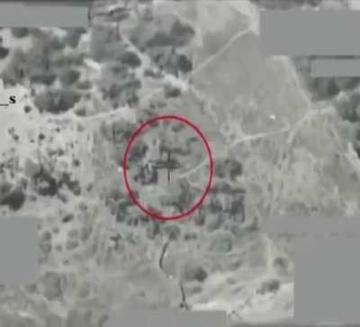 Saudi Air Force bombs Houthi logistics vehicle in Yemen-Marib