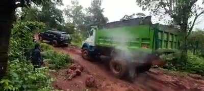 Toyotas never let you down!!! That's the Toyota Fortuner btw.