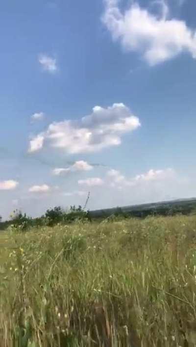 Rare footage of a Ukrainian Tunguska engaging a Russian drone. Date and location unknown.