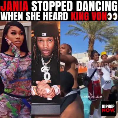 Youngboy‘s baby mama wasn’t feeling the DJ playing Von 👀