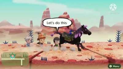 Boy falls off horse and falls into grand canyon (tragic)