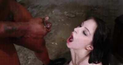 Baptized! Another beautiful white woman has accepted the sacred seed. Wonderful. Next is chastity for her cuck, and a Black pregnancy for her.