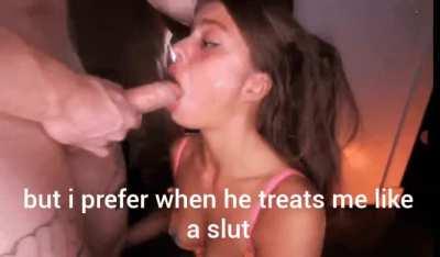 I like when daddy uses me