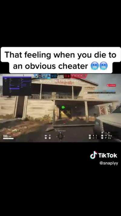 Most calm rainbow 6 player