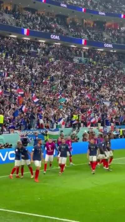 Alternate angle of Griezmann's assist