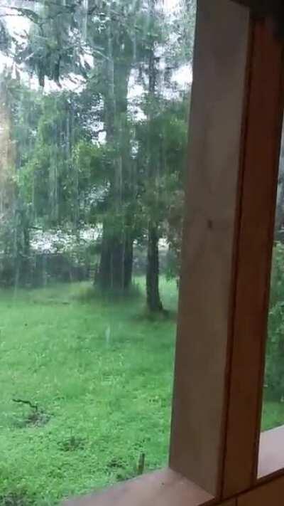 Raining in Australia