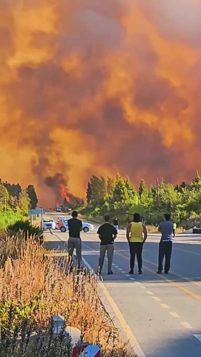 Feroz Incendio en el Bolson