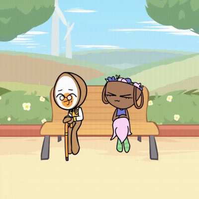 what is bassie doing in this video after saying something 2 eggson??