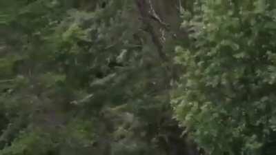 Putting a dirt bike track next to a cliff