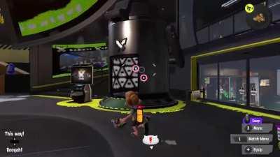 I had JUST seen RhizomeEnnead's post about their game being haunted, and this appears in my lobby.