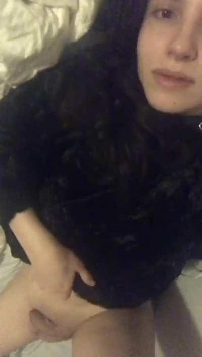 Cuddling with someone would be perfect right now