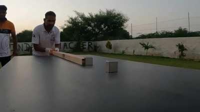 Monster magnets joined with the proper technique VS monster magnets being joined directly.