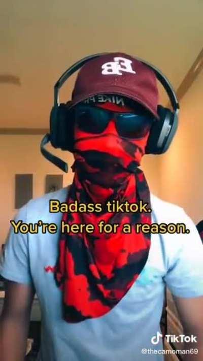 The headset is very intimidating