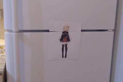 Haacha...Akai Haato Fridge Decoration