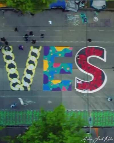 Finished product at the CHAZ !