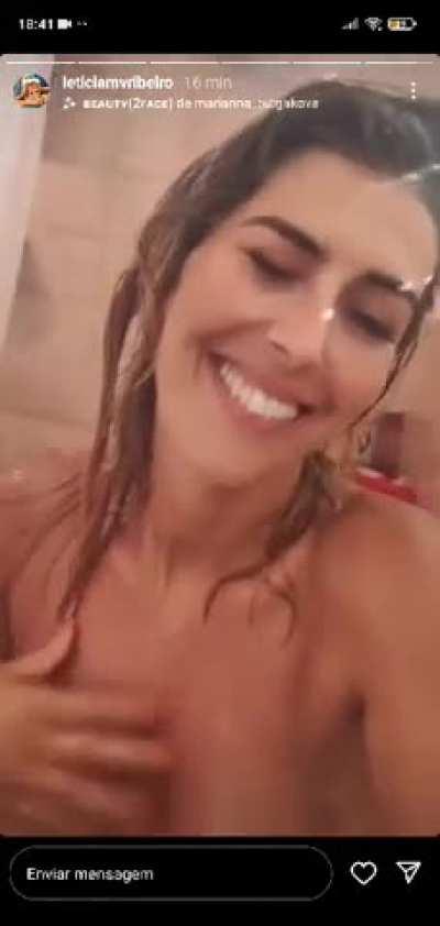 Leticia mostra tudo nos stories ð«¢