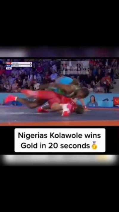 Have you ever seen a wrestling match end like this before?