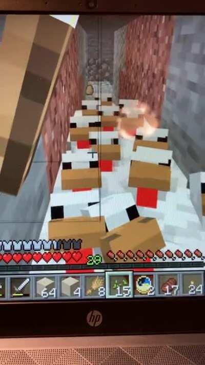 AFK chicken transportation