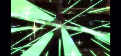 “no one can deflect the 20 meter emerald splash”