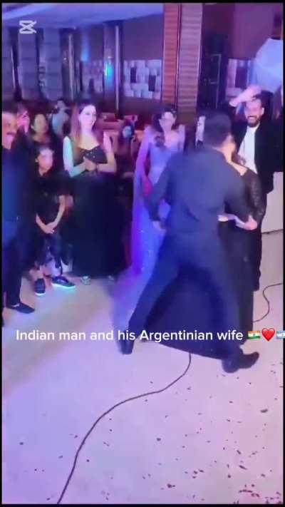 Indian man and his Argentinian wife 🇮🇳 🇦🇷 IMLF