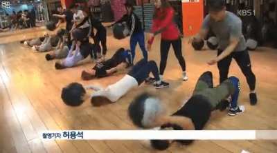 Working out is hard!