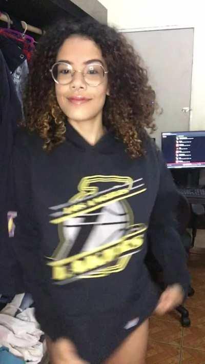 can you say how big they are when I wearing hood?