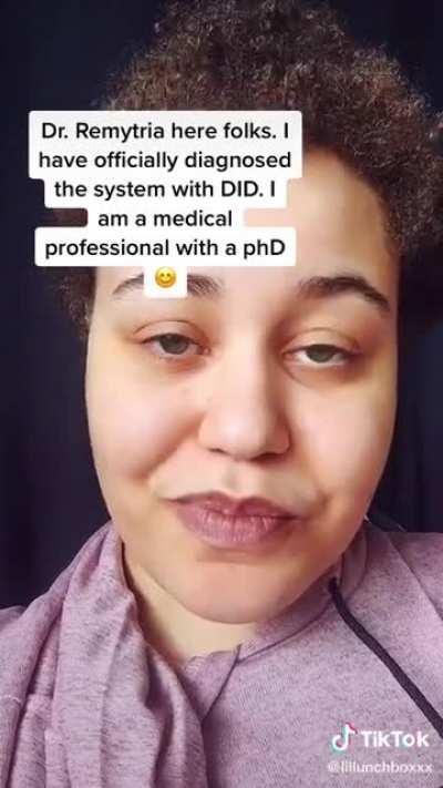 Don’t have to worry about having voices in your head if one of the voices is a doctor 🧠 👩‍⚕️