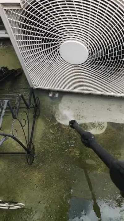 Wife was curious as to why I wanted to go and clean at my mother-in-laws....