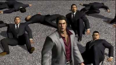 I am on Yakuza 3 rn and this is my favourite moment so far. Don't spoil it for me plz!!