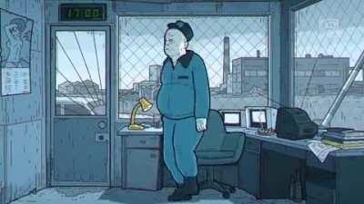 Simpsons in Russia. Credits on comments