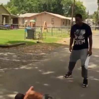 Bro took out the revolver😭😂