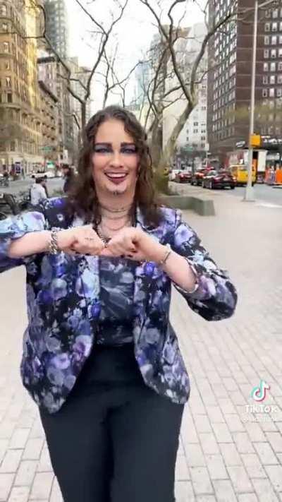 Now she is an ally! 🥰