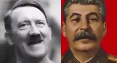 Hitler and Stalin deepfake.