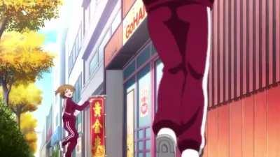 Just a couple girls out for a run (use headphones...)