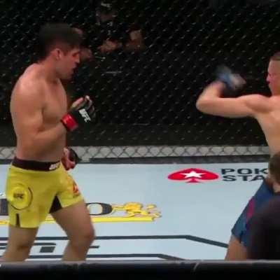 Vicente Luque’s left hook on Niko Price