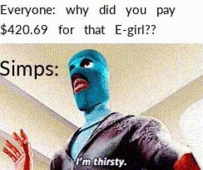 I'm just getting a drink