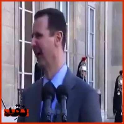 During an interview, al-Assad mocks Lebanon's independence and sovereignty.