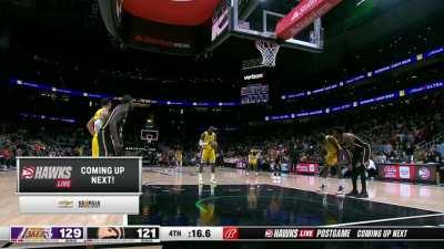 [Highlight] LeBron earns MVP chants in Atlanta as he makes the FTs to give him 47 for the night