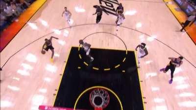 [Highlight] Backboard Cam Angle of Amazing Giannis Block on Mikal Bridges