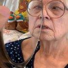 grandma and her mirror